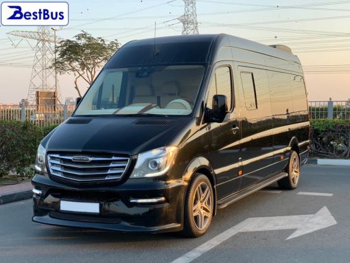 Black Mercedes Sprinter Rental Baku