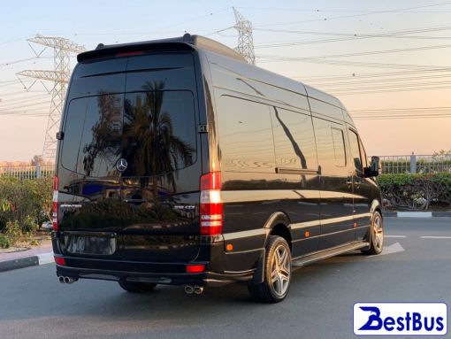 Black VIP Minibus Rental Baku